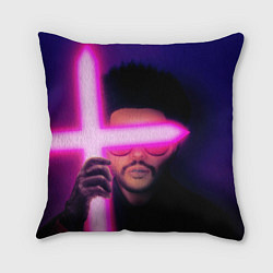Подушка квадратная The Weeknd - Blinding Lights, цвет: 3D-принт