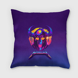 Подушка квадратная Metallica Neon