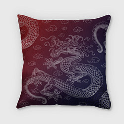 Подушка квадратная Традиционный китайский дракон