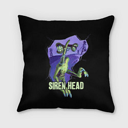 Подушка квадратная СИРЕНОГОЛОВЫЙ SIREN HEAD