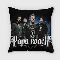 Подушка квадратная Papa Roach band