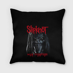 Подушка квадратная MICK THOMPSON SLIPKNOT СЛИПКНОТ Z