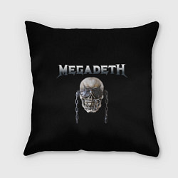 Подушка квадратная Megadeth