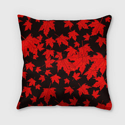 Подушка квадратная Осенние листья