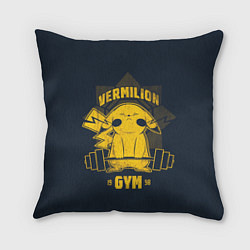 Подушка квадратная Vermilion gym