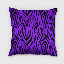 Подушка квадратная Абстрактный узор зебра, цвет: 3D-принт