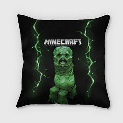 Подушка квадратная CREEPER 3D MINECRAFT 3D Z