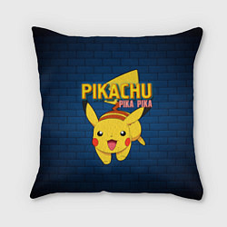 Подушка квадратная ПИКА ПИКА PIKA PIKA, цвет: 3D-принт