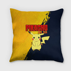 Подушка квадратная PIKACHU PIKA PIKA ПИКАЧУ