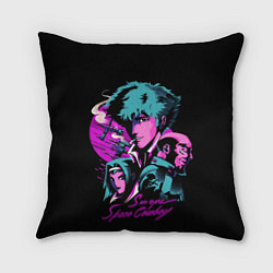 Подушка квадратная Ковбой Бибоп, цвет: 3D-принт