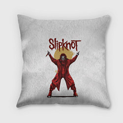 Подушка квадратная COREY TAYLOR SLIPKNOT СЛИПКНОТ Z, цвет: 3D-принт