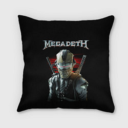 Подушка квадратная Megadeth