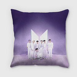 Подушка квадратная BTS Purple