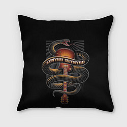 Подушка квадратная LYNYRD SKYNYRD SNAKE