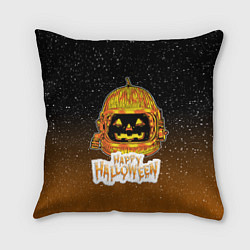 Подушка квадратная ТЫКВА КОСМОНАВТ SPACE HALLOWEEN