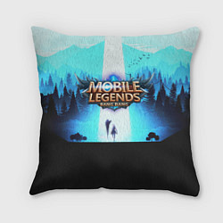 Подушка квадратная MOBILE LEGENDS BANG BANG МОБА ЛЕГЕНДС