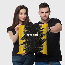 Подушка квадратная Garena Free Fire - День Booyah, цвет: 3D-принт — фото 2
