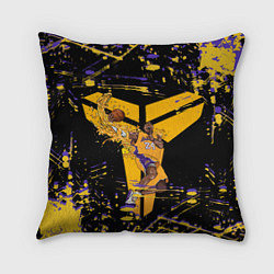 Подушка квадратная Los angeles lakers NBA, цвет: 3D-принт