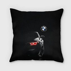 Подушка квадратная BMW МИНИМЛ, цвет: 3D-принт