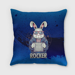 Подушка квадратная Rocker!, цвет: 3D-принт