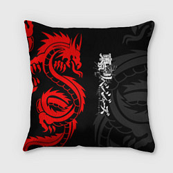 Подушка квадратная Токийские Мстители: Красный дракон