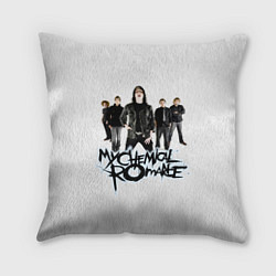 Подушка квадратная Участники группы My Chemical Romance