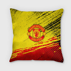 Подушка квадратная Manchester United Футбольный клуб