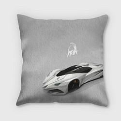 Подушка квадратная Lamborghini Concept sketch