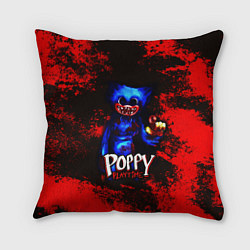 Подушка квадратная Poppy Playtime: Bloodrage, цвет: 3D-принт