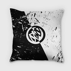 Подушка квадратная Buick Black and White Grunge