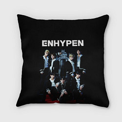 Подушка квадратная ENHYPEN: Хисын, Джей, Джейк, Сонхун, Сону, Ни-Ки,, цвет: 3D-принт