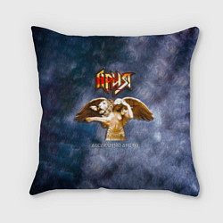 Подушка квадратная Беспечный ангел - Ария, цвет: 3D-принт