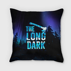Подушка квадратная The Long Dark Logo, цвет: 3D-принт