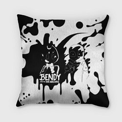 Подушка квадратная BLACK AND WHITE BENDY