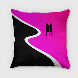 Подушка квадратная K-pop БТС Логотип, цвет: 3D-принт