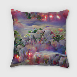 Подушка квадратная Милое рождество, цвет: 3D-принт