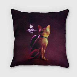 Подушка квадратная Stray: Wandering Cat, цвет: 3D-принт
