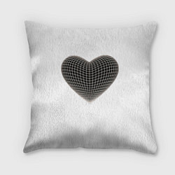 Подушка квадратная HEART PRINT