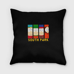 Подушка квадратная South Park - Южный парк главные герои