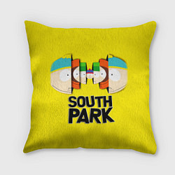Подушка квадратная South Park - Южный парк персонажи, цвет: 3D-принт