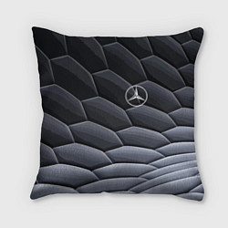 Подушка квадратная Mercedes Benz pattern