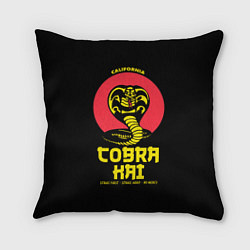 Подушка квадратная Cobra Kai California