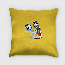Подушка квадратная LOL Guy, цвет: 3D-принт
