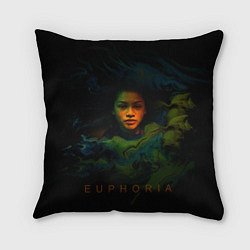 Подушка квадратная Euphoria Zendaya, цвет: 3D-принт