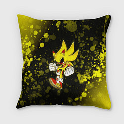 Подушка квадратная SONIC EXE Краски
