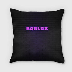 Подушка квадратная ROBLOX NEON LOGO ИГРА РОБЛОКС