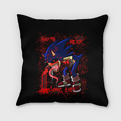 Подушка квадратная Sonic Exe - killer