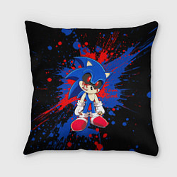 Подушка квадратная Sonic Exe - I am God