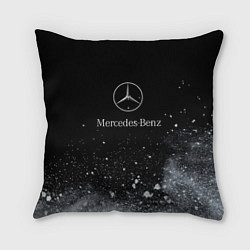 Подушка квадратная Mercedes-Benz распылитель, цвет: 3D-принт