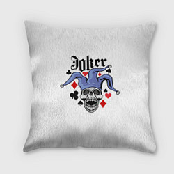 Подушка квадратная JOKER Джокер, цвет: 3D-принт